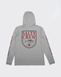 Salty Crew Current Silver Hood Sunshirt