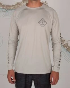 Salty Crew Tippet Grey Pinnacle + L/S Sunshirt