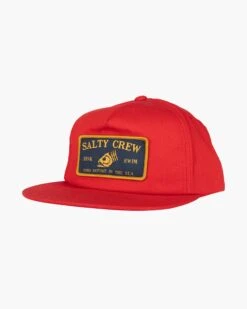 Salty Crew Fish Head Red 5 Panel