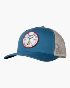 Salty Crew Bottom Dweller Slate/Silver Retro Trucker