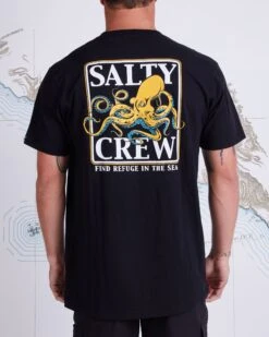 Salty Crew Ink Slinger Black S/S Standard Tee