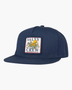 Salty Crew Ink Slinger Navy Boys 6 Panel