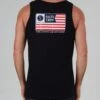 Salty Crew Freedom Flag Black Tank -Salty Crew S124 MENS DAY021945