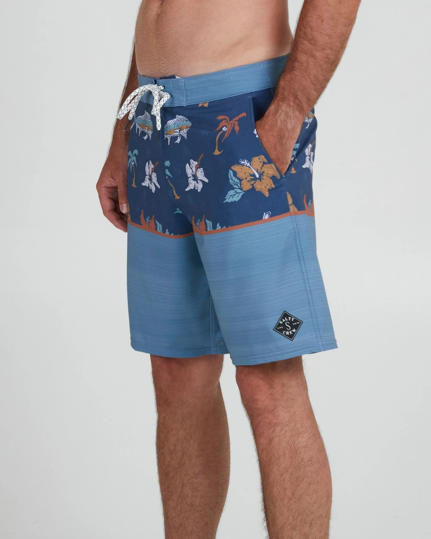 Salty Crew Tandem Denim/Slate Boardshort 7 Salty Crew Tandem Denim/Slate Boardshort - Image 5