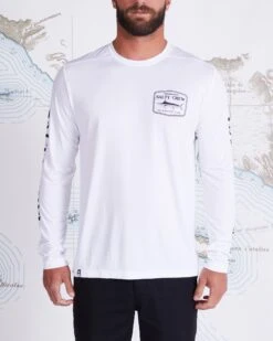 Salty Crew Stealth White L/S Sunshirt