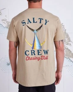 Salty Crew Tailed Khaki Heather S/S Standard Tee