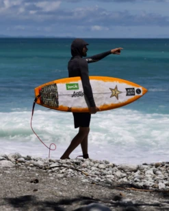 Salty Crew Thrill Seekers Black Hood Surf Shirt