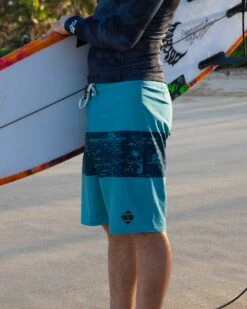 Salty Crew Topwater Navy/Aqua Boardshort 20 Salty Crew Topwater Navy/Aqua Boardshort -Salty Crew TOPWATER BS AQUA 1