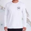 Salty Crew Blue Crabber White L/S Sunshirt -Salty Crew UyAYTbAM