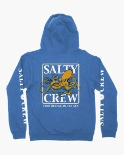 Salty Crew Ink Slinger Boys Royal Heather Fleece