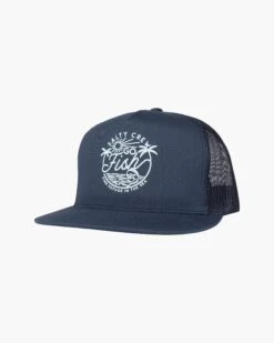 Salty Crew Go Fish Navy Trucker Hat