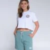 Salty Crew Alpha Dusty Turq Sweatshort -Salty Crew alpha s d 1