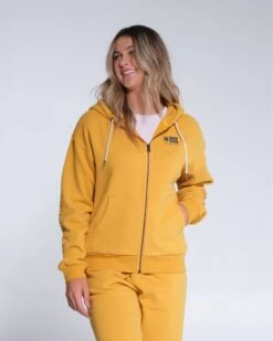 Salty Crew Alpha Ochre Zip Hoody