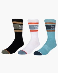 Salty Crew Beacons Sock 3 Pack