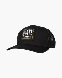 Salty Crew Cruiser Black Retro Trucker