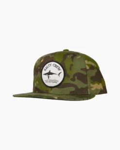 Salty Crew Bruce Multicam Green 6 Panel