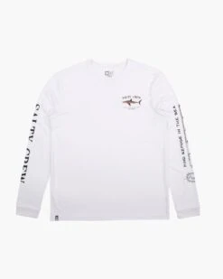 Salty Crew Bruce White L/S Rashguard