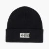 Salty Crew Cold Front Black Beanie -Salty Crew cold front blk front