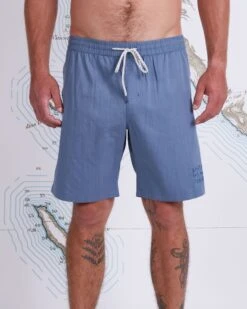 Salty Crew Strands Slate Elastic Short -Salty Crew dSsK48uM