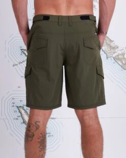 Salty Crew Deep Sea III Military Cargo Short 11 Salty Crew Deep Sea III Military Cargo Short -Salty Crew deep sea III back