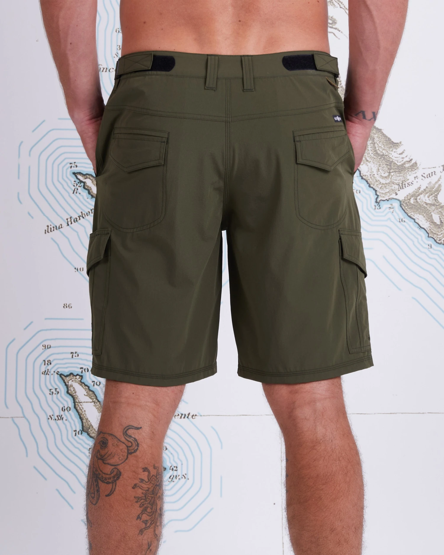 Salty Crew Deep Sea III Military Cargo Short 7 Salty Crew Deep Sea III Military Cargo Short - Image 5