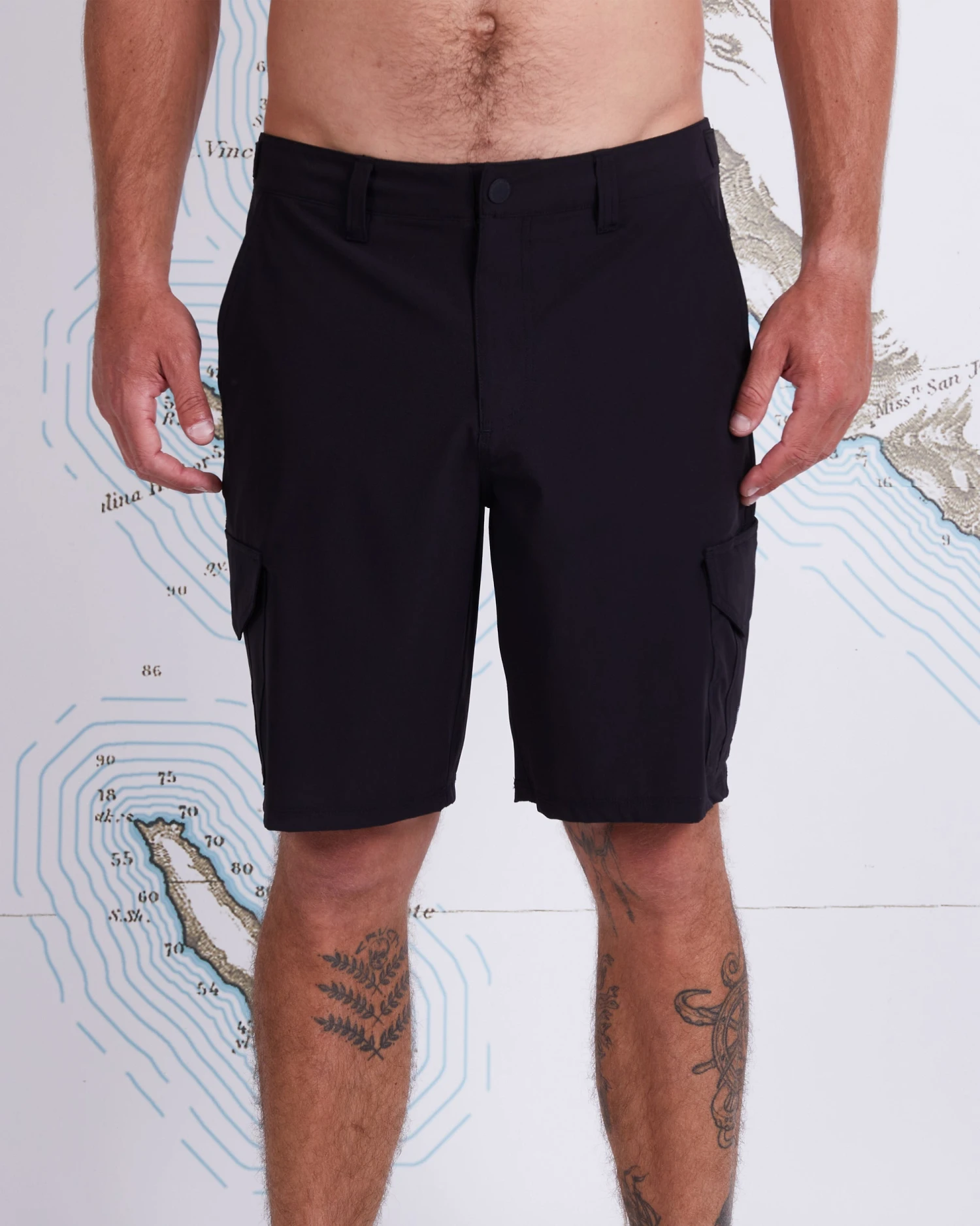 Salty Crew Deep Sea III Black Cargo Short 5 Salty Crew Deep Sea III Black Cargo Short - Image 3
