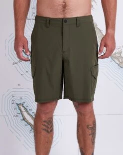 Salty Crew Deep Sea III Military Cargo Short 9 Salty Crew Deep Sea III Military Cargo Short -Salty Crew deep sea III front