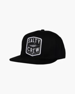 Salty Crew Fishery Boys Black 5 Panel