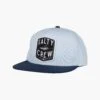 Salty Crew Fishery Boys Light Blue 5 Panel -Salty Crew fishery boys lbl front
