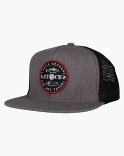 Salty Crew Flip Flop Boys Dark Heather Grey Trucker