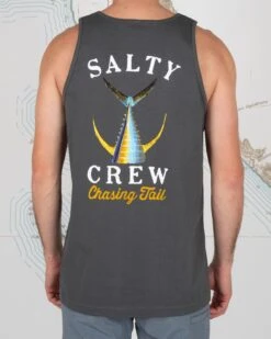 Salty Crew Tailed Charcoal Tank