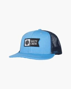 Salty Crew Pinnacle Marine Blue Boys Retro Trucker