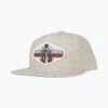 Salty Crew High Tail Oatmeal 5 Panel -Salty Crew high tail front