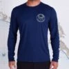 Salty Crew Blue Crabber Navy L/S Sunshirt -Salty Crew i zwJviY