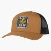 Salty Crew Ink Slinger Camel/Black Retro Trucker -Salty Crew ink slinger front camel black