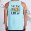 Salty Crew Ink Slinger Sea Foam Tank -Salty Crew jd4OKIqM