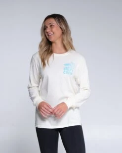 Salty Crew Kelp Forest Bone Boyfriend L/S Tee