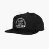 Salty Crew Lateral Line Black 5 Panel -Salty Crew lateral line black front