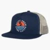 Salty Crew Line Up Navy/Tan Boys Trucker -Salty Crew line up boys nvtn front