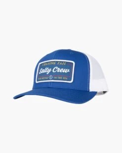 Salty Crew Marina Royal/White Retro Trucker