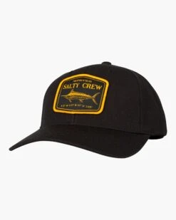 Salty Crew Stealth Black 6 Panel