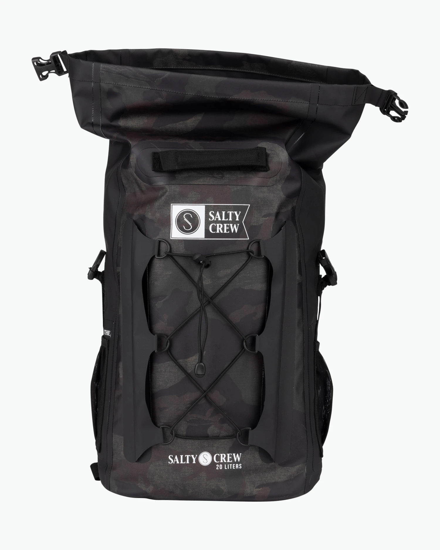 Salty Crew Voyager Camo Roll Top Backpack 3 Salty Crew Voyager Camo Roll Top Backpack