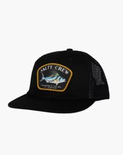 Salty Crew Rooster Boys Black Retro Trucker