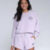Salty Crew Sand Set Lavender Fog Crew