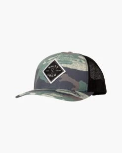 Salty Crew Sealine Boys Camo Retro Trucker