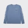 Salty Crew Set Sail Marine Blue L/S Sunshirt -Salty Crew set sail sunshirt mb back