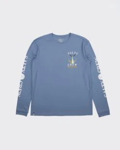 Salty Crew Tailed Marine Blue L/S Sunshirt