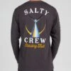 Salty Crew Tailed Charcoal Heather L/S Standard Tee -Salty Crew tailed standard char heather back