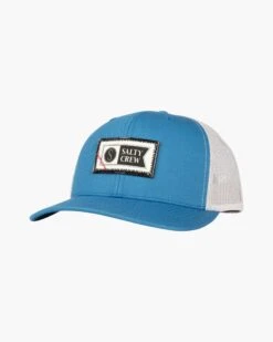 Salty Crew Topstitch Slate/Silver Retro Trucker