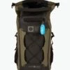 Salty Crew Voyager Black/Military Roll Top Backpack -Salty Crew voyager 2